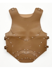 Medieval Costume Chest Armor Brown - Mens Medieval Costume